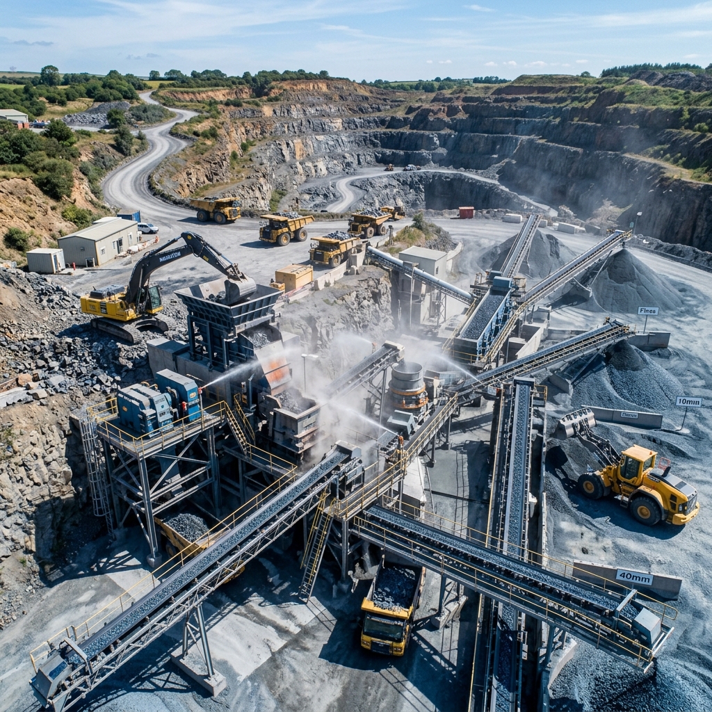 Manisha Infracon Crusher Plant