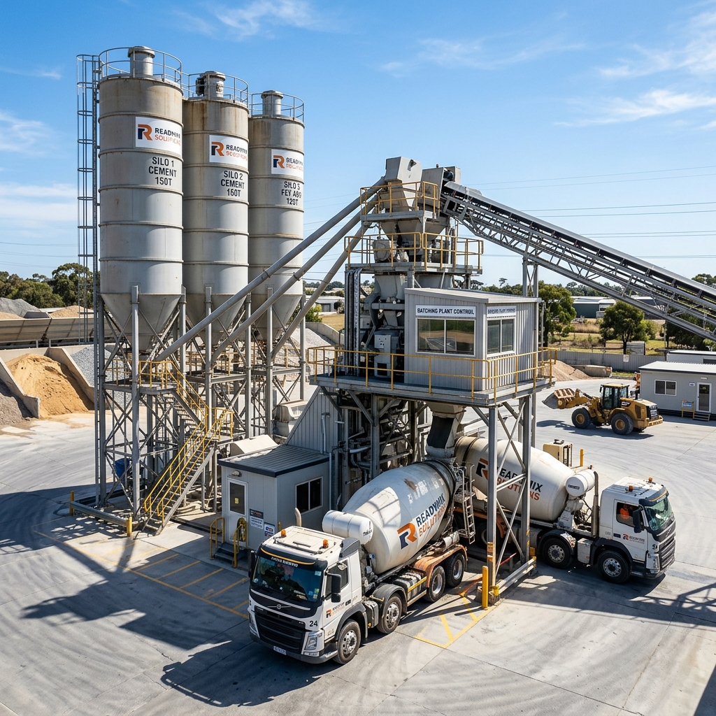 Industrial RMC Batching Plant